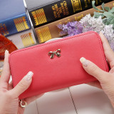 Cards Holder Wallet Ladies Cute Bowknot Women Long Wallet Pure Color Clutch Bag / Free Shipping Cards Holder Wallet Ladies Cute Bowknot Women Long Wallet Pure Color Clutch Bag / Free Shipping