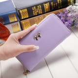 Cards Holder Wallet Ladies Cute Bowknot Women Long Wallet Pure Color Clutch Bag / Free Shipping Cards Holder Wallet Ladies Cute Bowknot Women Long Wallet Pure Color Clutch Bag / Free Shipping