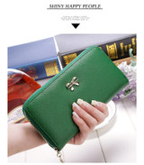 Cards Holder Wallet Ladies Cute Bowknot Women Long Wallet Pure Color Clutch Bag / Free Shipping Cards Holder Wallet Ladies Cute Bowknot Women Long Wallet Pure Color Clutch Bag / Free Shipping
