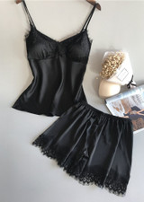 Satin Lace Camisole Lingerie Sleepwear/Free Shipping