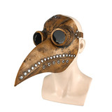 Steampunk Bird Leather Mask