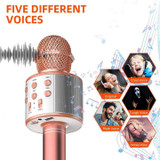 WIRELESS PORTABLE HANDHELD BLUETOOTH KARAOKE MICROPHONE