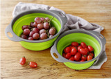 Squeeze Collapsible Strainer 2PCs Set