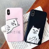 Despise Cat iPhone Case 11 Pro Max, 11 Pro, 11, Xs Max, XS/X, Xr, 8/7 Plus, 8/7, 6s Plus, or 6/6s