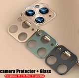 Tempered Glass  Back Camera Lens For iPhone 11 Pro Max, 11 Pro