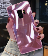 3D Mirror Diamond Glitter Case For Samsung S10 Plus, S10, S10E, S9 Plus, S9, S8 Plus,S8, S7 Edge, S7