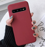Silicone Cover for Samsung Note 10 Plus, Note 10, S10 Plus, S10, S10 Lite, S10 E, Note 9, S9 Plus, S9, Note 8, S8 Plus, S8
