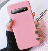 Silicone Cover for Samsung Note 10 Plus, Note 10, S10 Plus, S10, S10 Lite, S10 E, Note 9, S9 Plus, S9, Note 8, S8 Plus, S8