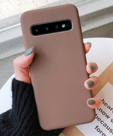 Silicone Cover for Samsung Note 10 Plus, Note 10, S10 Plus, S10, S10 Lite, S10 E, Note 9, S9 Plus, S9, Note 8, S8 Plus, S8