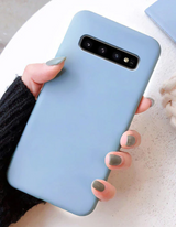 Silicone Cover for Samsung Note 10 Plus, Note 10, S10 Plus, S10, S10 Lite, S10 E, Note 9, S9 Plus, S9, Note 8, S8 Plus, S8