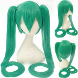 Hatsune Miku Wig Vocaloid Cosplay Accessory #JU2689