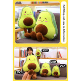 Kawaii Avocado Stuffed Toy Plush Fruit Pillow #JU2898