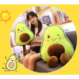 Kawaii Avocado Stuffed Toy Plush Fruit Pillow #JU2898