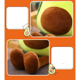 Kawaii Avocado Stuffed Toy Plush Fruit Pillow #JU2898