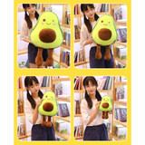 Kawaii Avocado Stuffed Toy Plush Fruit Pillow #JU2898