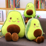 Kawaii Avocado Stuffed Toy Plush Fruit Pillow #JU2898