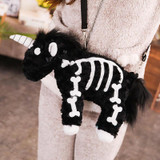 Pastel Goth Plush Unicorn Shoulder Bag Kawaii Pouch #JU2792