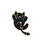 Kawaii Neko Atsume Cat Heart Backpack Pin Clips #JU2003