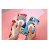 Squishy Soft Silicone Seal iPhone Case [2 Styles] #JU1849