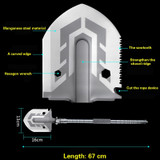 Tactical Folding Military Shovel Multi tool Camping Equipment