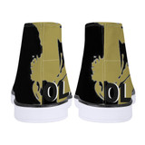 Olanquan Kids High Top EVA Canvas Shoes