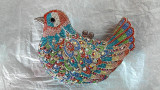Women Novelty Bird Evening Clutch