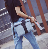 Women PU Leather Bow Clutch Bags