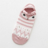 Women Animal Print Cotton Socks
