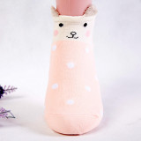 Women Animal Print Cotton Socks