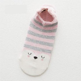 Women Animal Print Cotton Socks