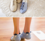 Women Animal Print Cotton Socks