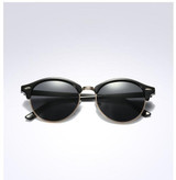 Unisex Polarized Round Sunglasses