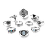 Boho Ring Set