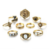 Boho Ring Set