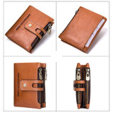 Genuine Men's Leather Clutch Wallet