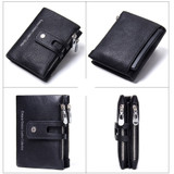 Genuine Men's Leather Clutch Wallet
