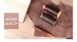 Real Cowhide Leather Men's Compact Wallet
