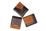 Men Leather Wallets with Coin Pocket