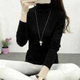 Women Long Sleeve Turtleneck Sweater