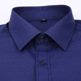 Men's Business Casual Long Sleeve Plus Size Shirt
