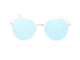 HERSHEY | A17 - Women's Flat Lens Metal Frame Cat Eye Sunglasses