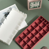 Lipstick Box, Soft and Flexible Silicone Organizer, Ear Stud Brush Nail Polish