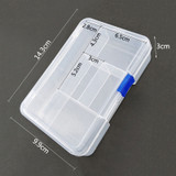 High Strength Transparent Fishing Lure Box
