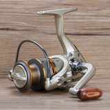 Wooden Spinning Fishing Reel