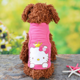Pet Cat Clothes for Cats Summer Vest T Shirt Dog Cat Clothes Costume for Small Dogs Cartoon Vest for Puppy 35 Pet Cat Clothes for Cats Summer Vest T Shirt Dog Cat Clothes Costume for Small Dogs Cartoon Vest for Puppy 35