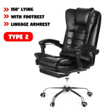 Leather Office Gaming Chair Home Internet Cafe Racing Chair WCG Gaming Ergonomic Computer Chair Swivel Lifting Lying Gamer Chair