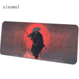 GAMING MOUSEPAD - Samurai mouse pad 900x400x4mm mats Fashion Computer mouse mat gaming accessories Adorable mousepad keyboard games pc gamer