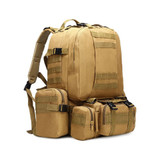 50L-70L Tactical Waterproof Camping Hiking Backpack With Molle Attachments