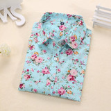 Long Sleeve Floral Shirt