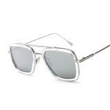 Luxury Fashion Avengers Tony Stark Flight Style Sunglasses Men Square Brand Design Sun Glasses Women Oculos Retro Male Iron 3 Luxury Fashion Avengers Tony Stark Flight Style Sunglasses Men Square Brand Design Sun Glasses Women Oculos Retro Male Iron 3